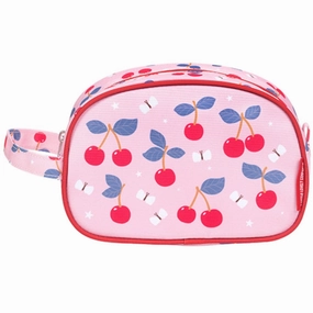 A Little Lovely Company Cherries Toiletry Bag