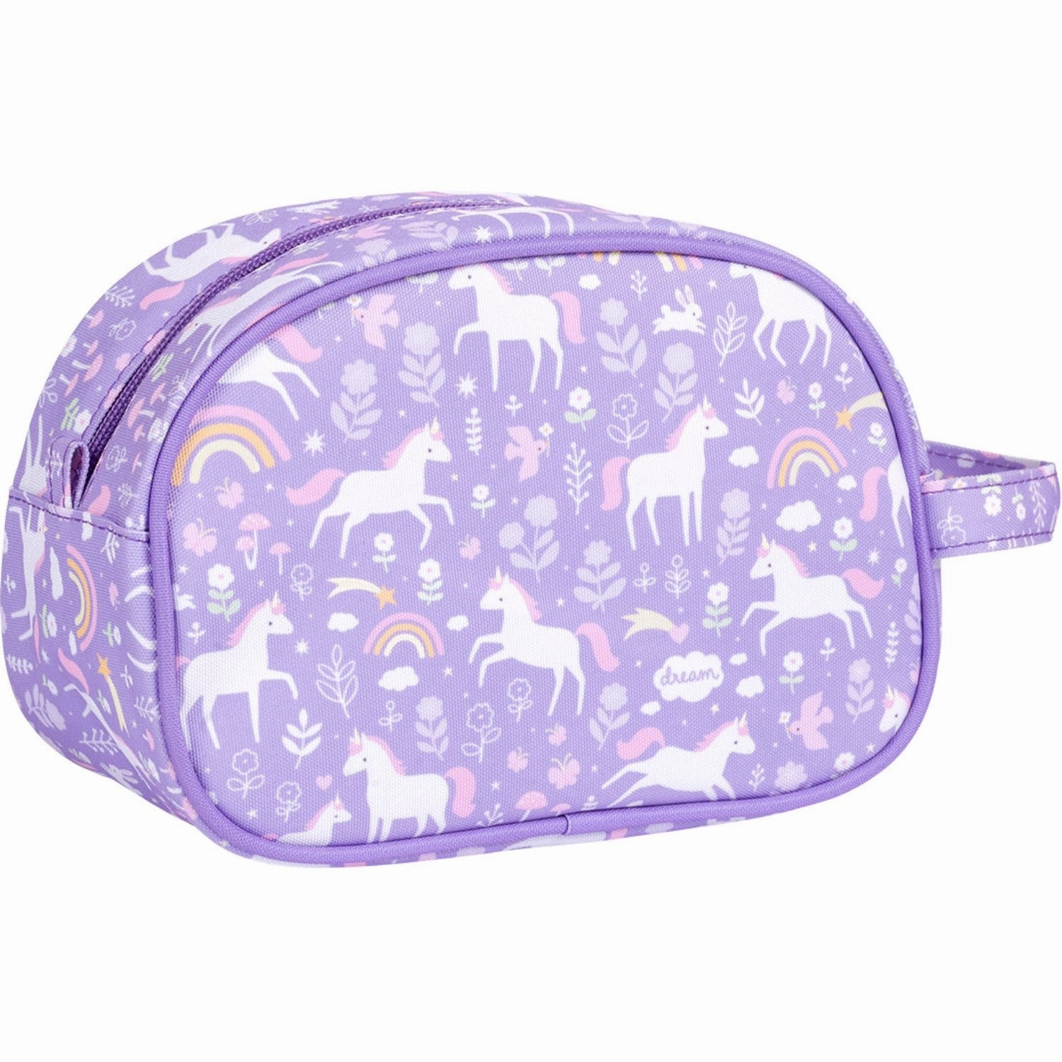 A Little Lovely Company Unicorn Dreams Toiletry Bag