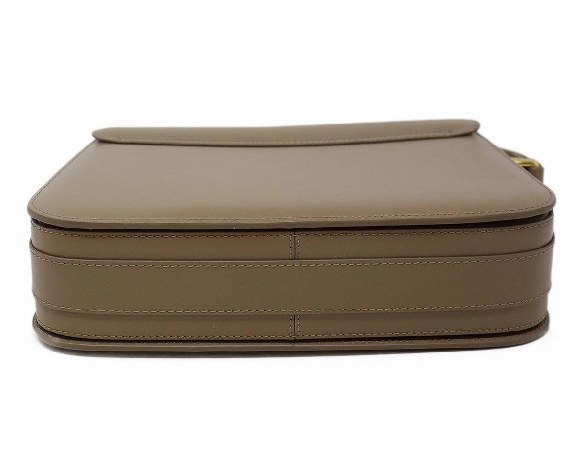 A.P.C. Taupe Leather Crossbody