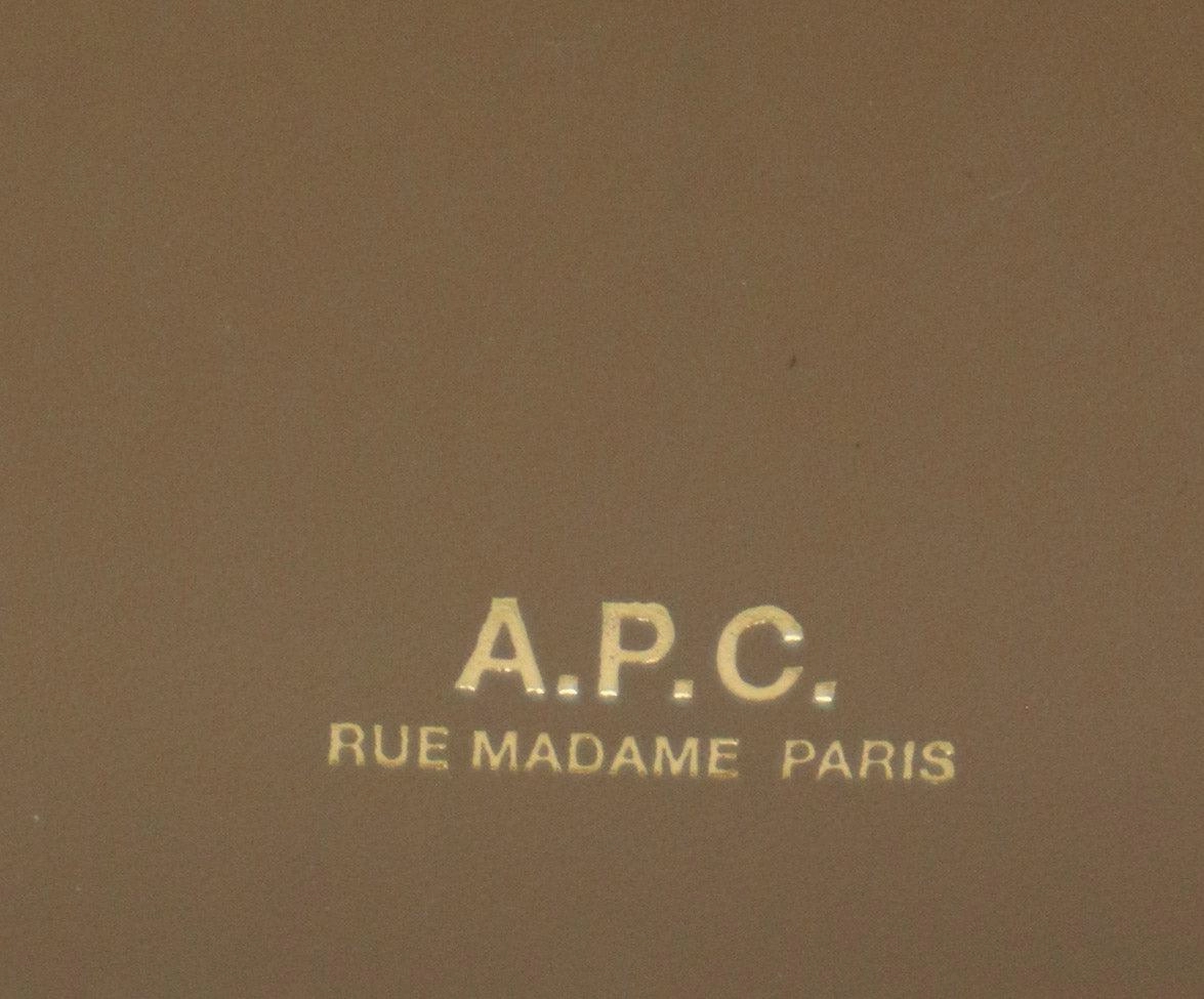 A.P.C. Taupe Leather Crossbody