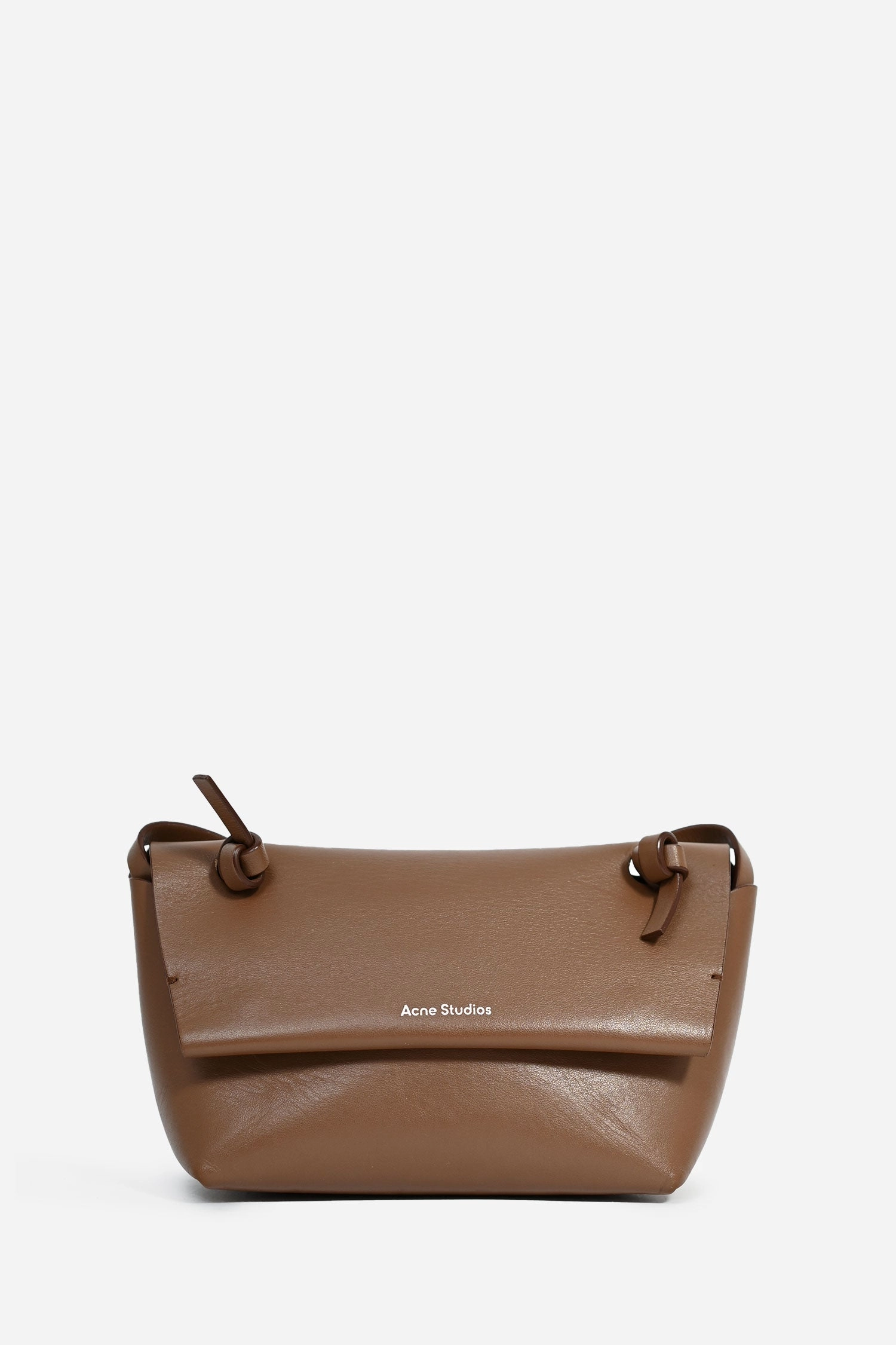 Acne Studios Brown Leather Alexandria Mini Crossbody Bag