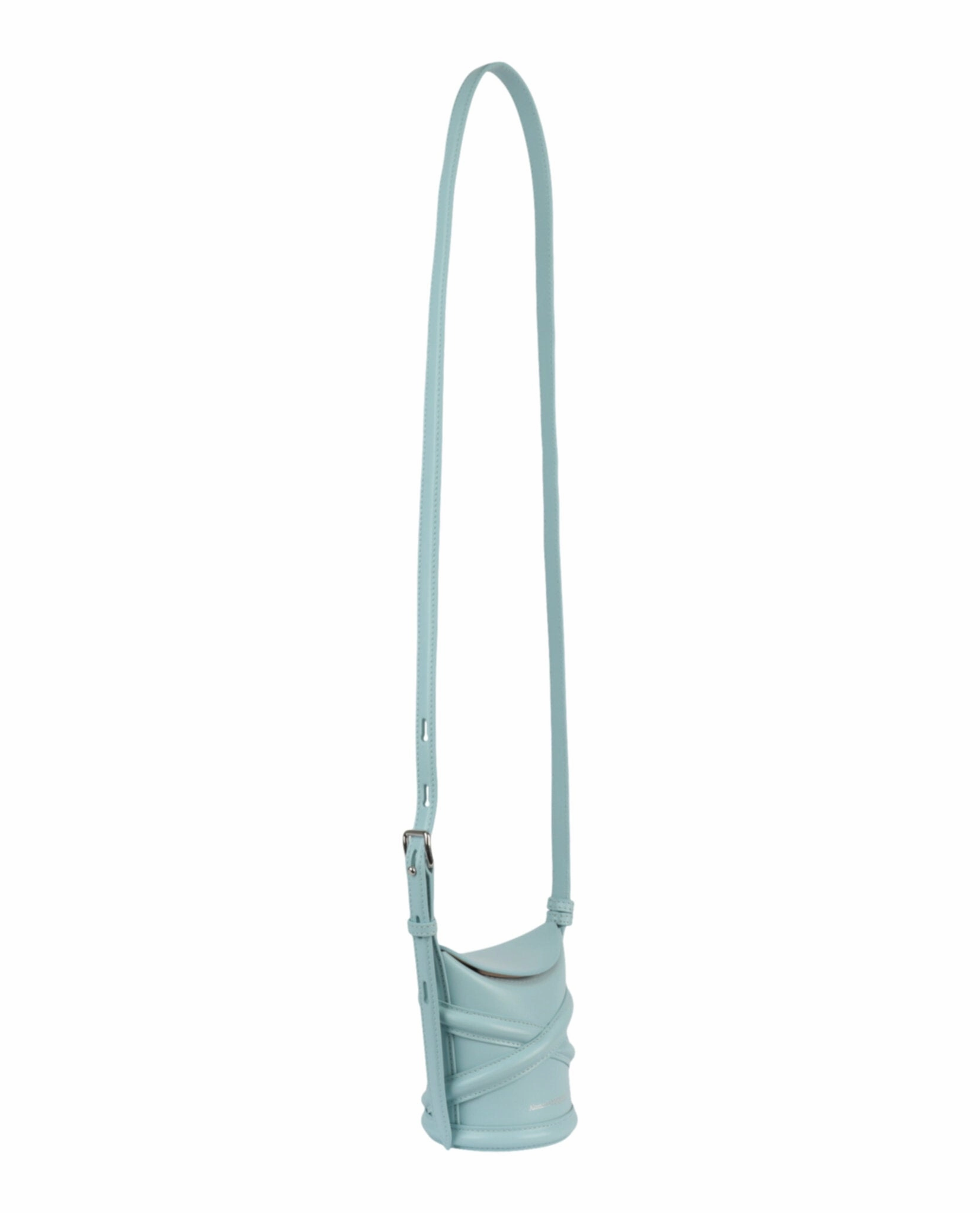 Alexander McQueen The Curve Mini Shoulder Bag Womens 682683-1YBA7-4506