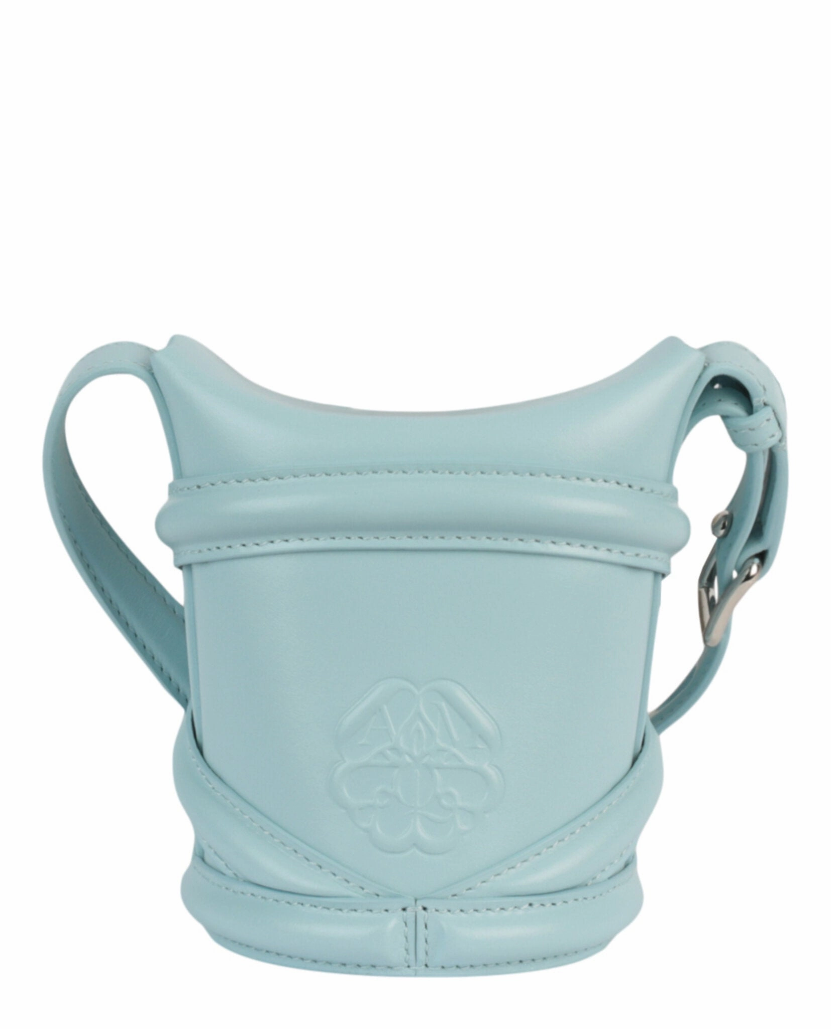 Alexander McQueen The Curve Mini Shoulder Bag Womens 682683-1YBA7-4506