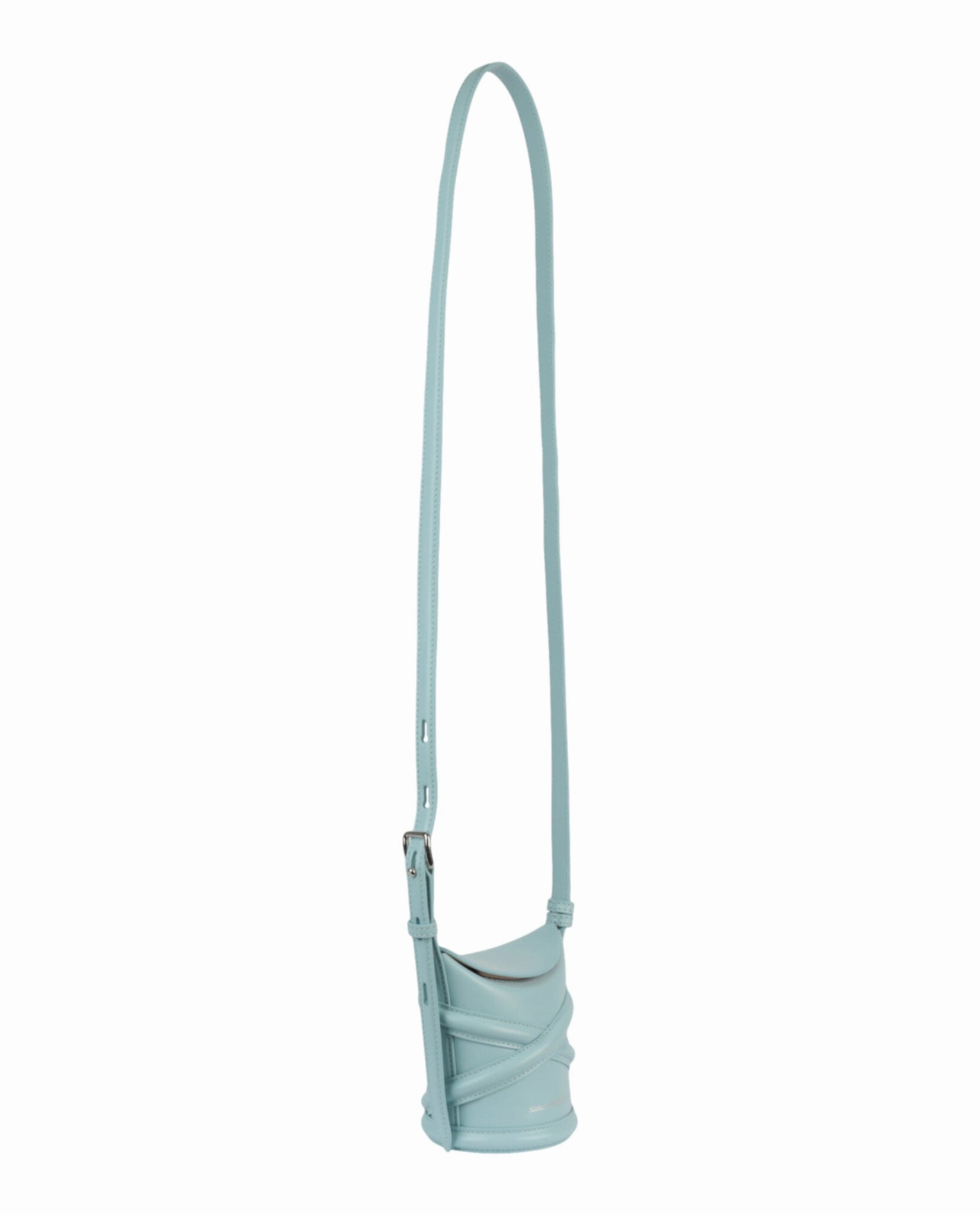 Alexander McQueen The Curve Mini Shoulder Bag Womens 682683-1YBA7-4506