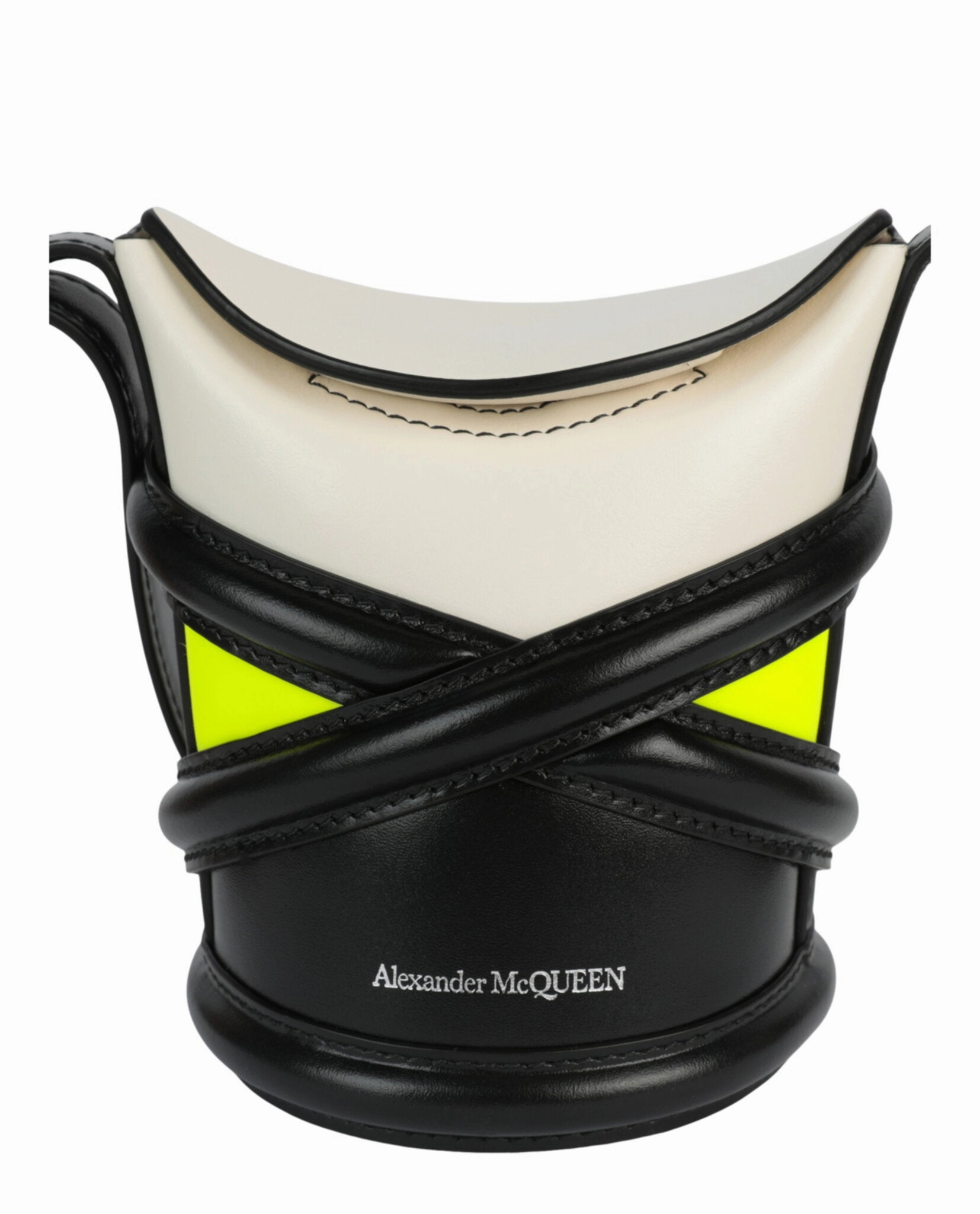 Alexander McQueen The Curve Mini Shoulder Bag Womens 682683-1YBC7-9250