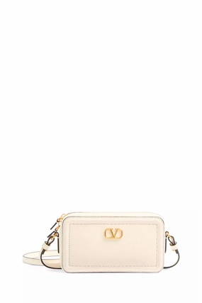 Alltime Mini Shoulder Bag in Grainy Calfskin