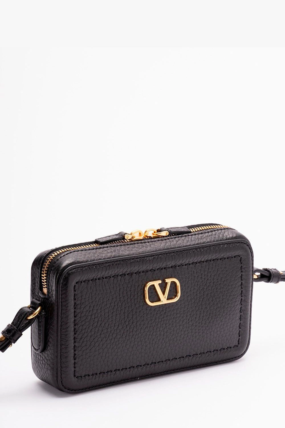 Alltime Mini Shoulder Bag in Grainy Calfskin