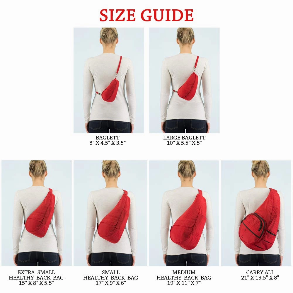 AmeriBag Healthy Back Bag Microfibre Small