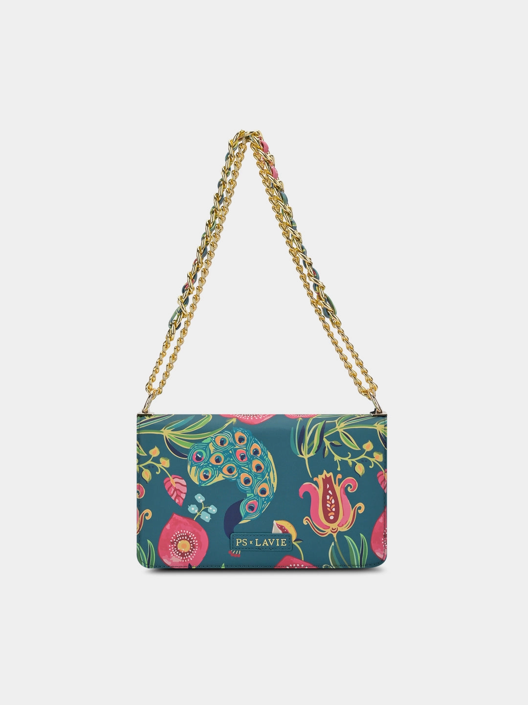 Anar Mor Print Medium Flap Sling Bag