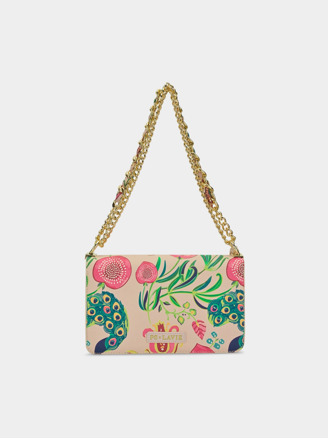 Anar Mor Print Medium Flap Sling Bag