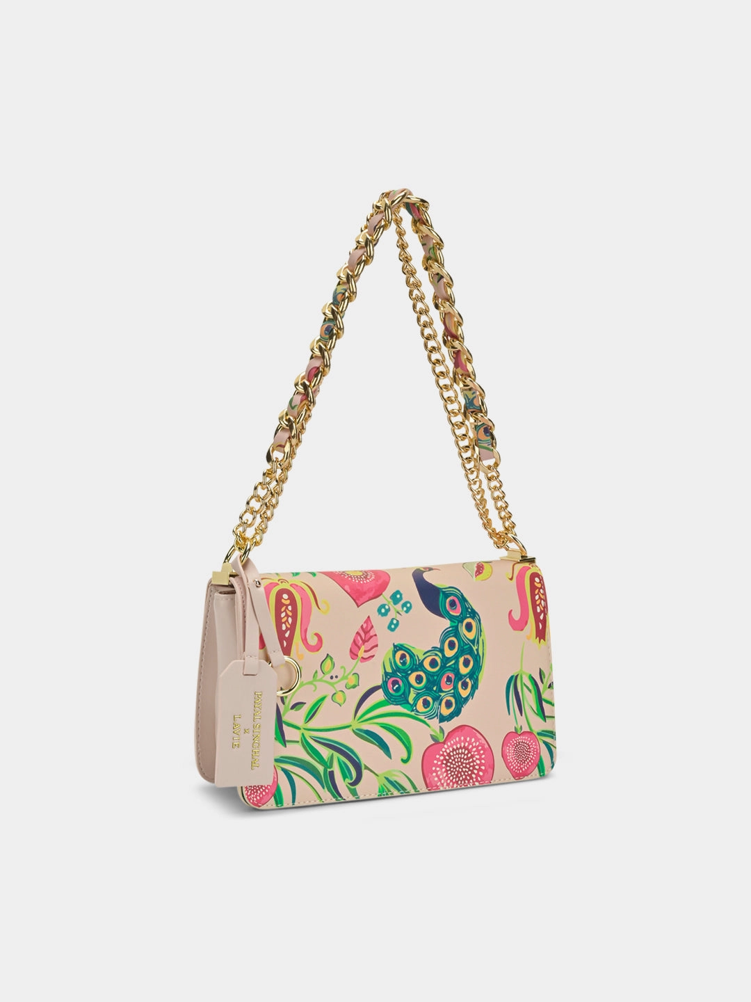 Anar Mor Print Medium Flap Sling Bag