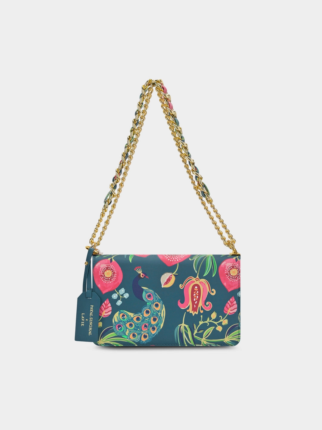 Anar Mor Print Medium Flap Sling Bag