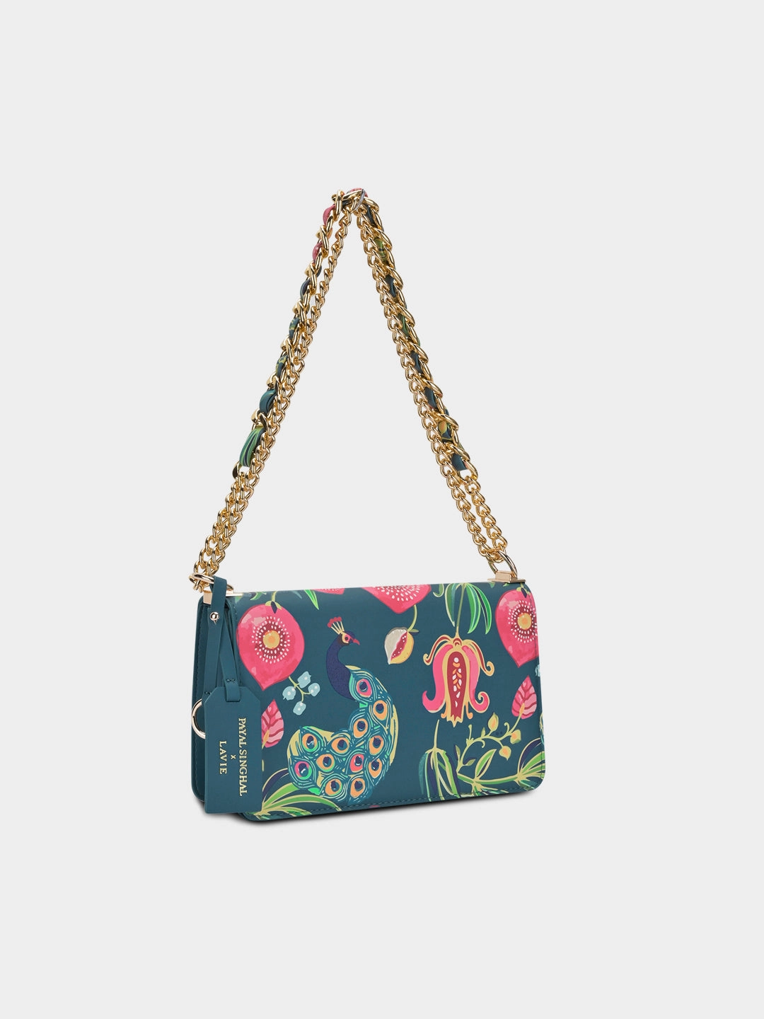 Anar Mor Print Medium Flap Sling Bag