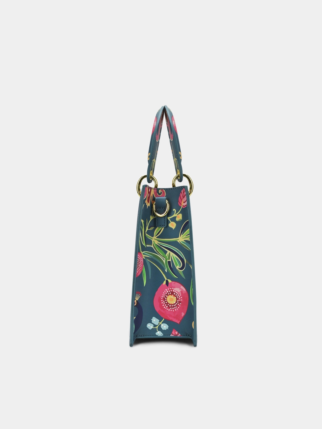 Anar Mor Print Small Box Satchel Bag