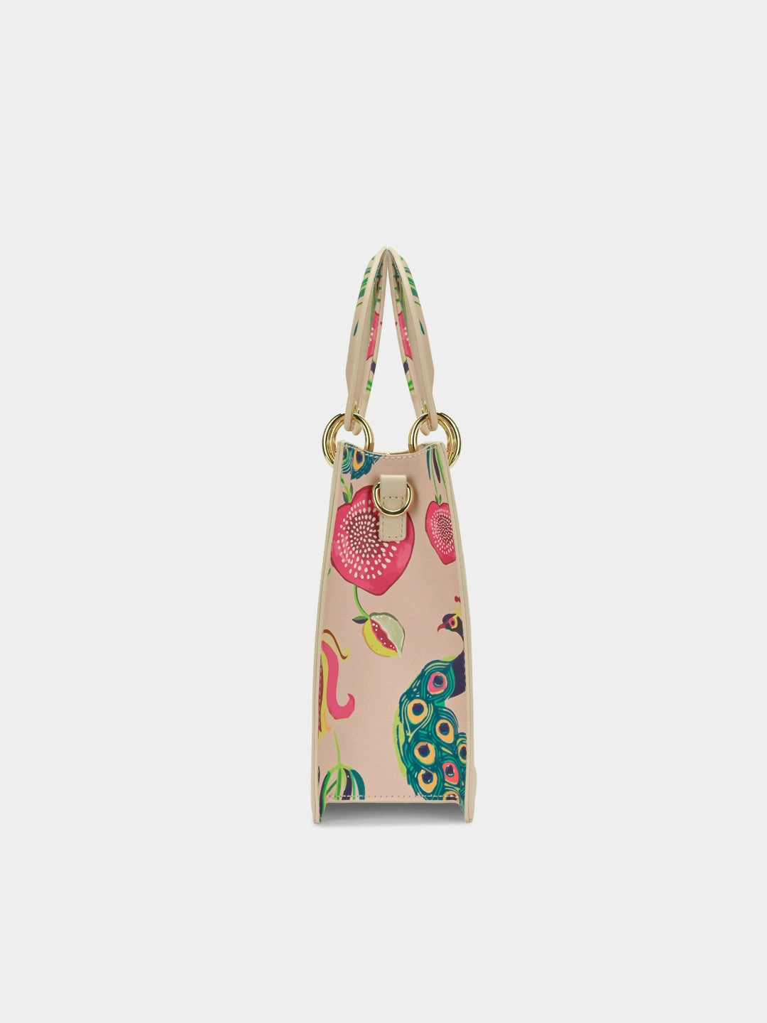 Anar Mor Print Small Box Satchel Bag