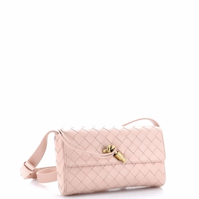 Andiamo Shoulder Bag Intrecciato Leather