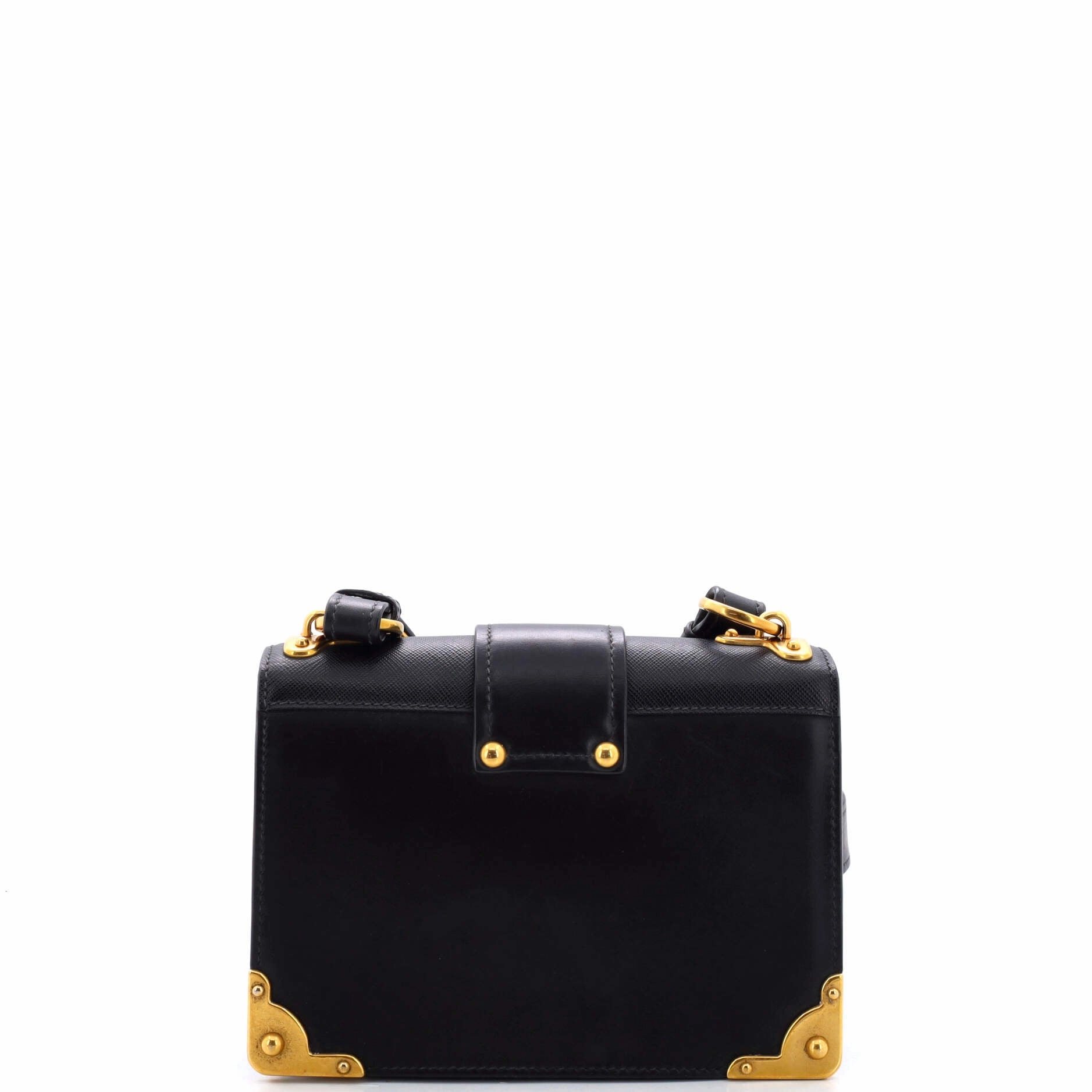 Animalier Cahier Crossbody Bag City Calf and Saffiano Small