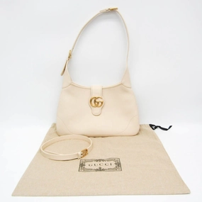 Aphrodite Leather Shoulder Bag with Dust Bag and Strap