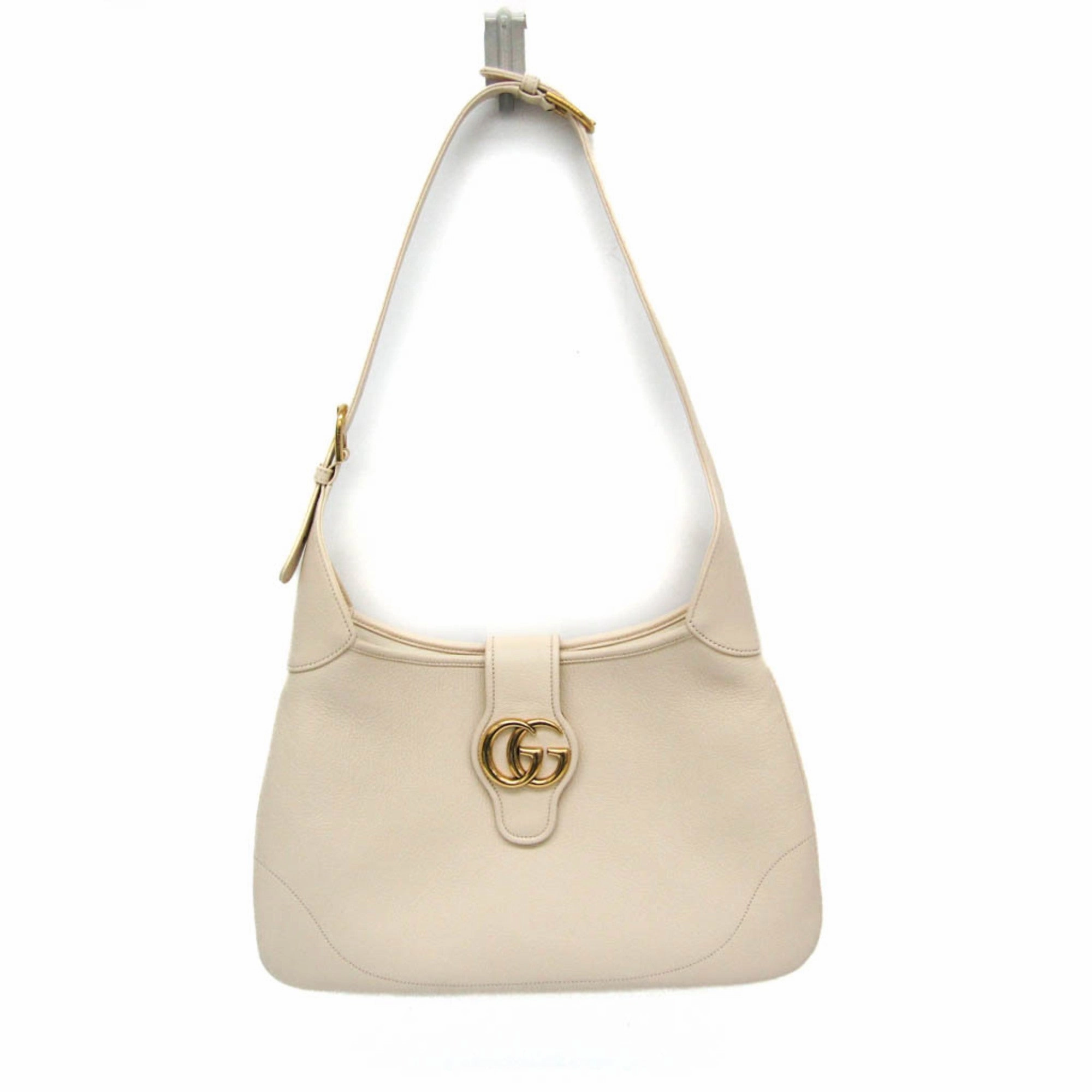 Aphrodite Leather Shoulder Bag with Dust Bag and Strap