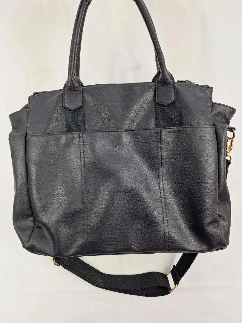 Arrived Faux Leather Hayes Baby Bag Tote Bag