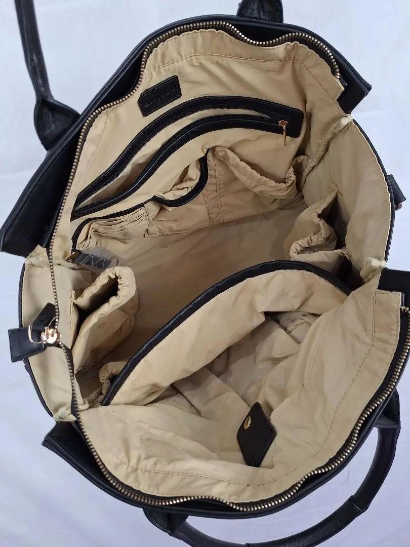 Arrived Faux Leather Hayes Baby Bag Tote Bag