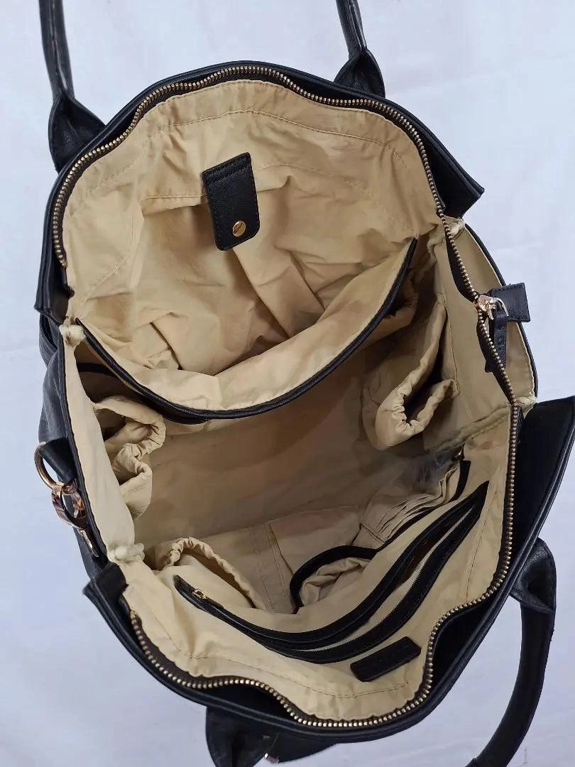 Arrived Faux Leather Hayes Baby Bag Tote Bag