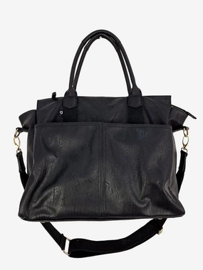 Arrived Faux Leather Hayes Baby Bag Tote Bag