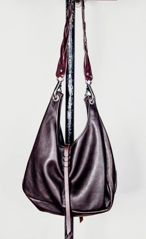 B25 BRAIDED STRAP SHOULDER BAG