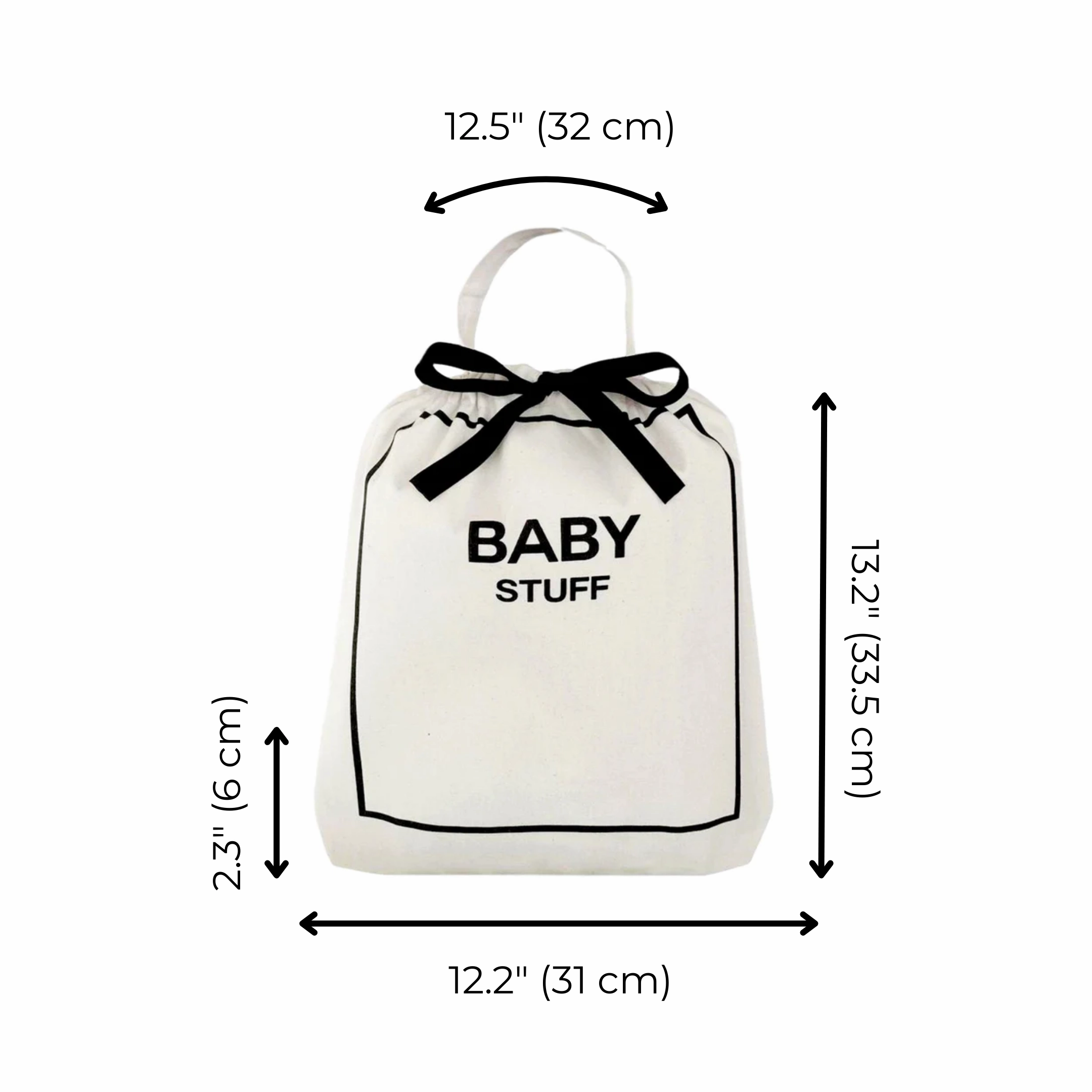 Baby Couture Bag, Cream