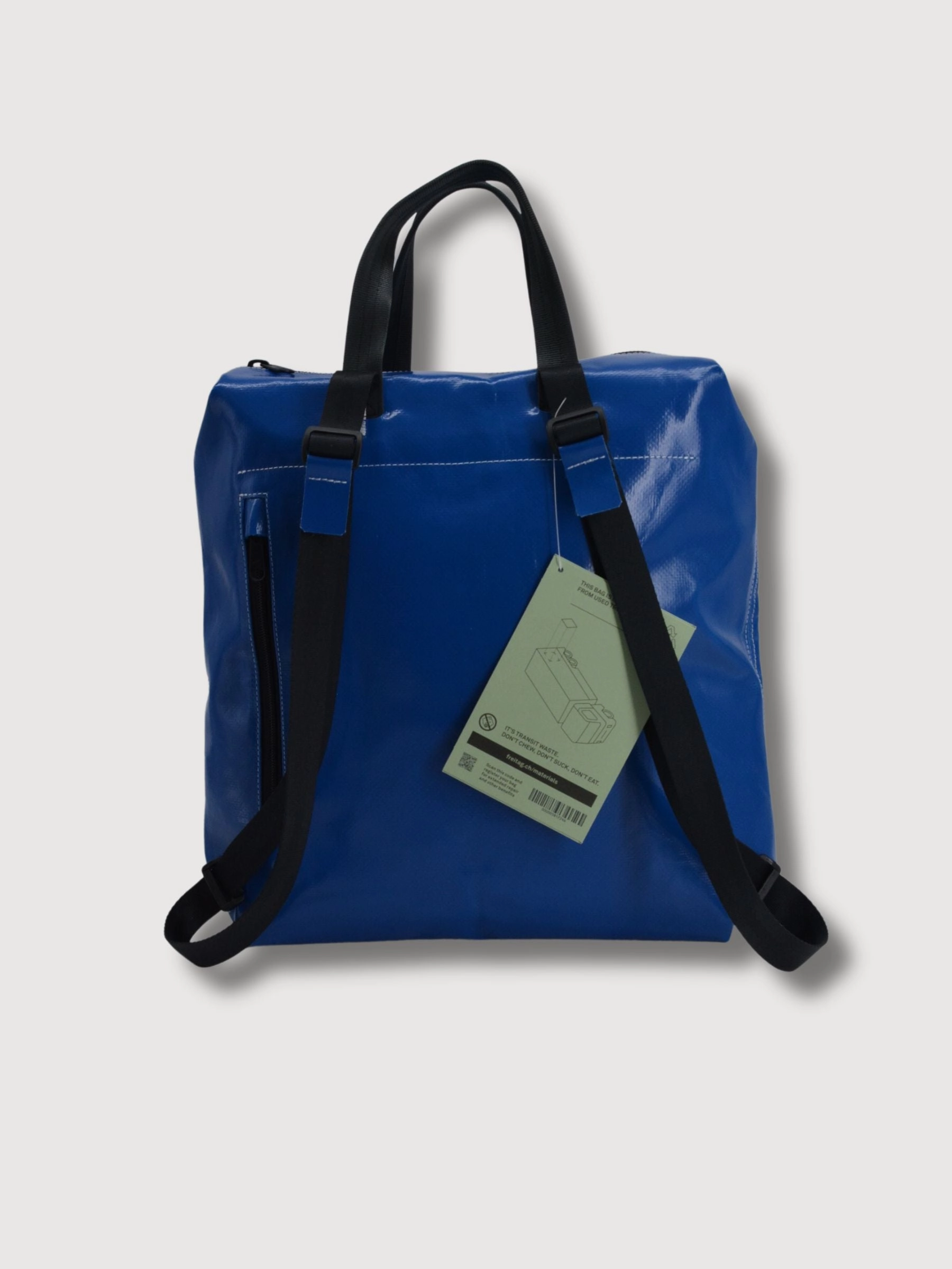 Backpack F201 Pete Blue In Used Truck Tarps | Freitag
