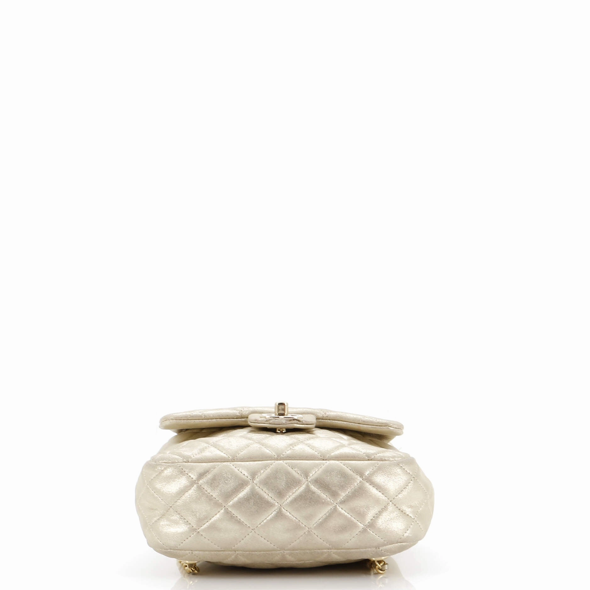 Backpack In Seoul Metallic Lambskin Small