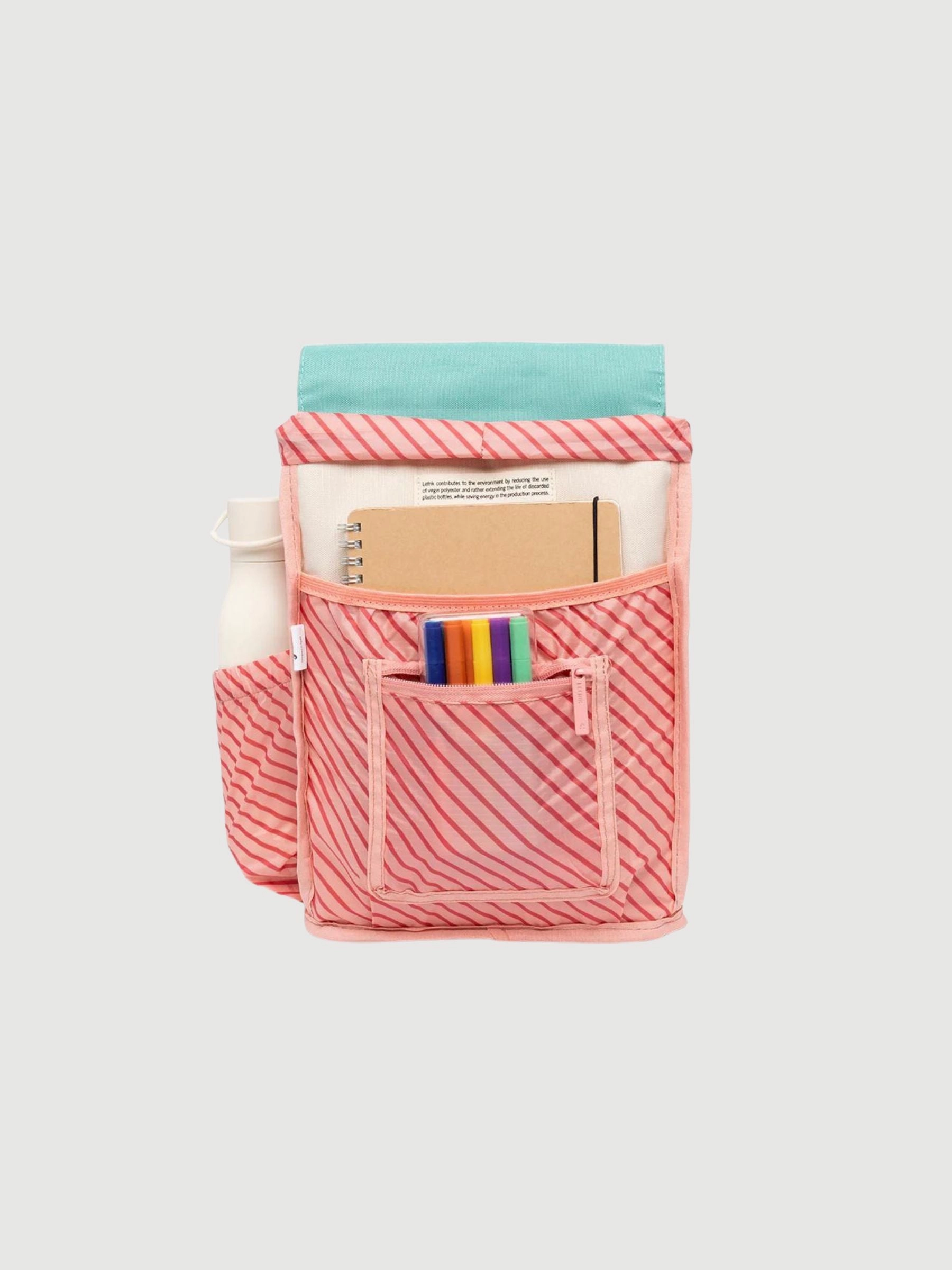 Backpack Scout Mini Multicolor Ecru & Mint | Lefrik