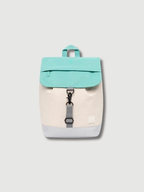 Backpack Scout Mini Multicolor Ecru & Mint | Lefrik