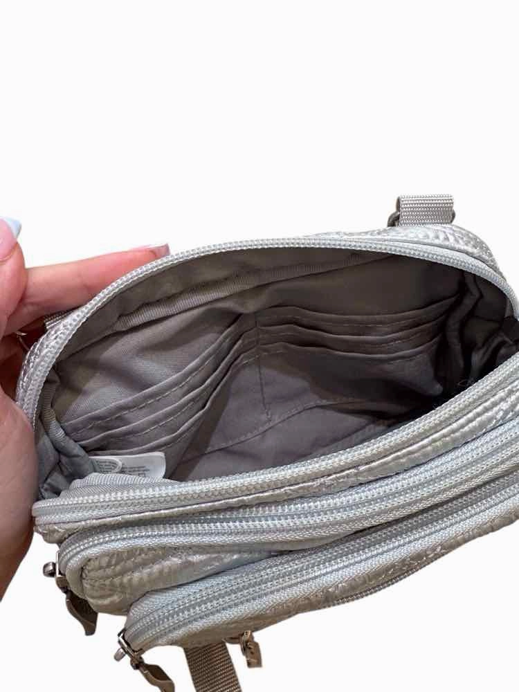 Baggallini Modern everywhere mini Silver Metallic Handbag