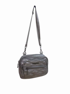 Baggallini Modern everywhere mini Silver Metallic Handbag