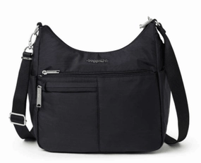 Baggallini Securtex Anti-Theft Free Time Hobo Crossbody