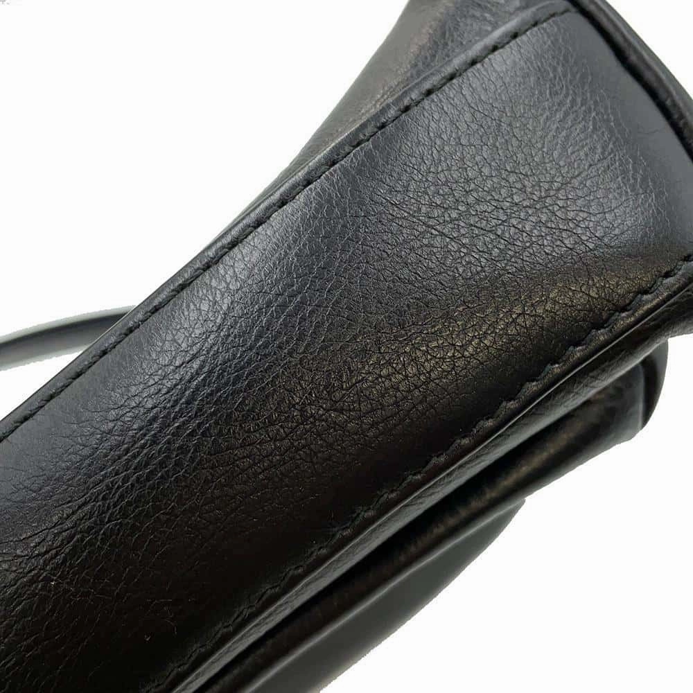 BALENCIAGA Soft XXS Backpack Black580026 Leather