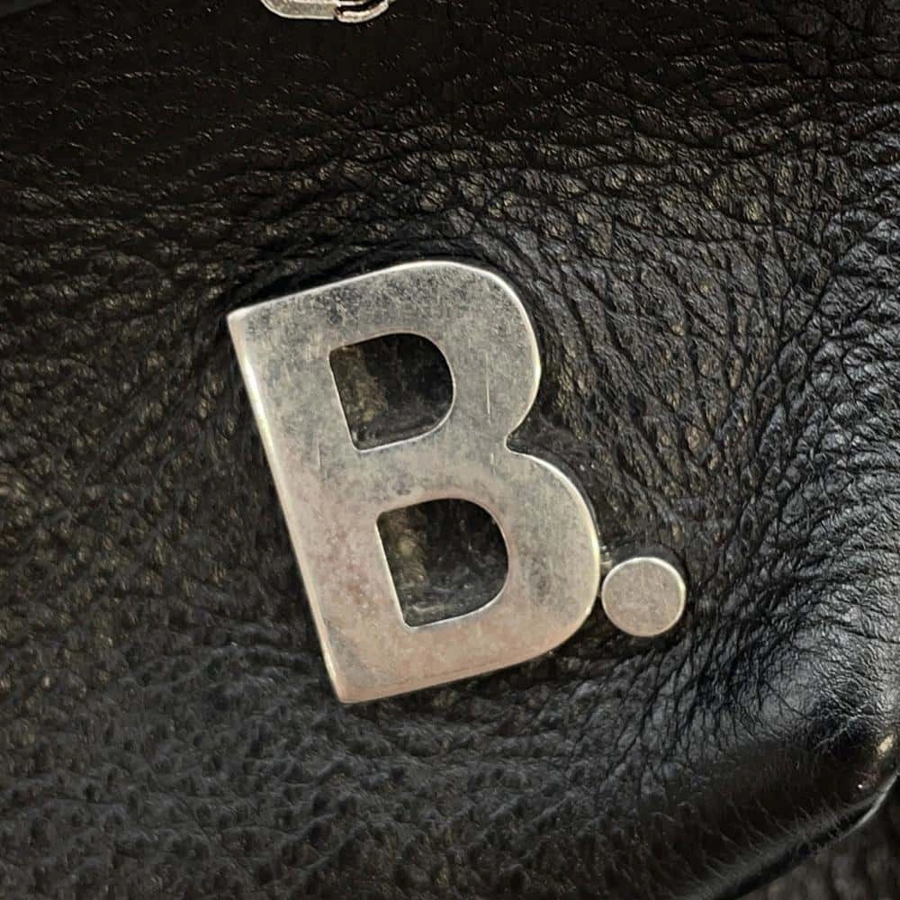 BALENCIAGA Soft XXS Backpack Black580026 Leather