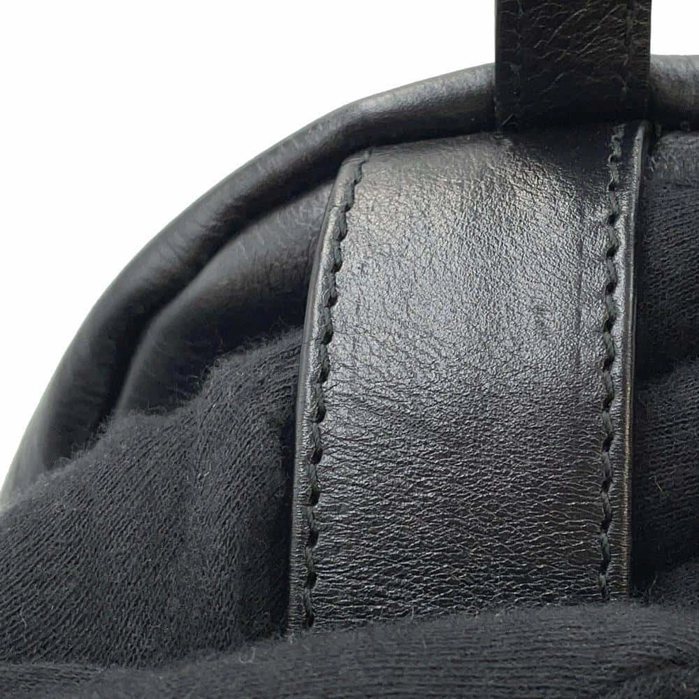 BALENCIAGA Soft XXS Backpack Black580026 Leather