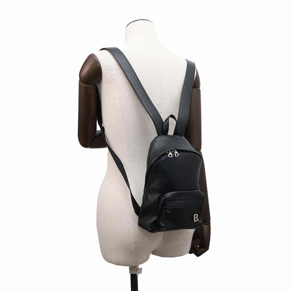 BALENCIAGA Soft XXS Backpack Black580026 Leather