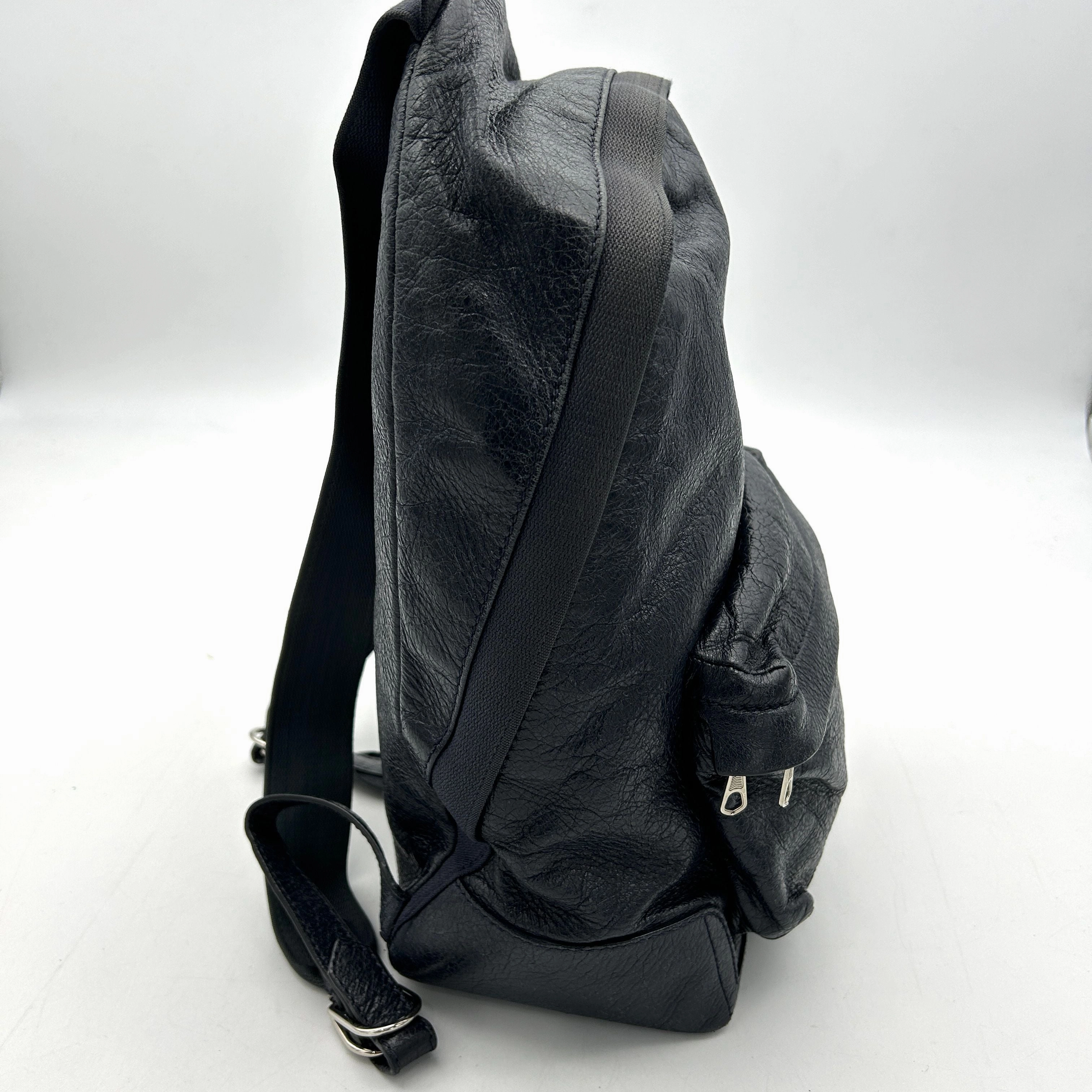 Balenciaga Velvet Festival Backpack - Black Backpacks, Handbags LA14495