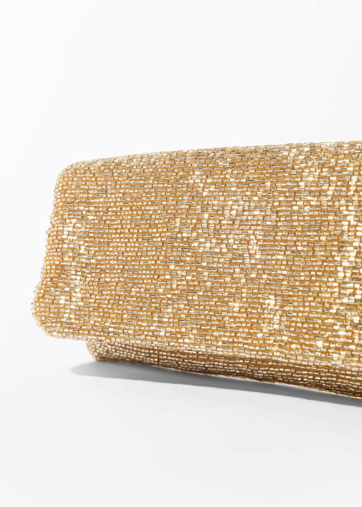 Beaded Fold Over clutch