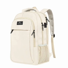 Beige Mlassic Laptop Backpack for University
