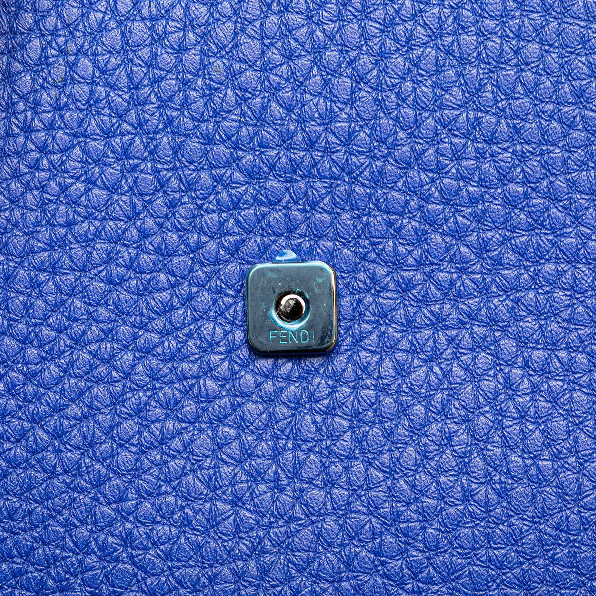 Bicolor Leather Phone Holder Crossbody