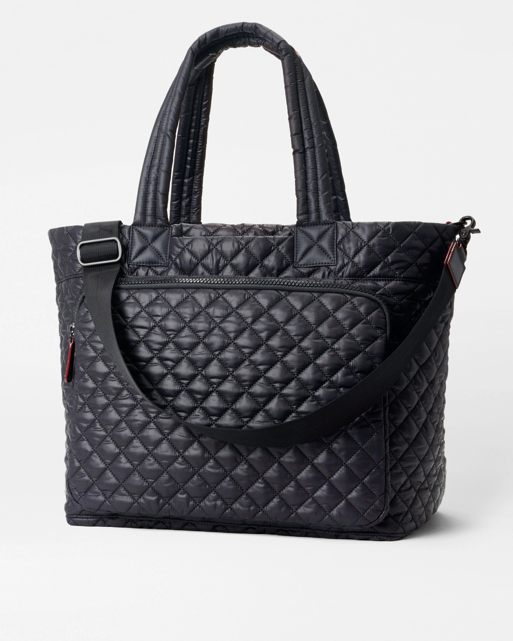 Black Large Metro Travel Tote