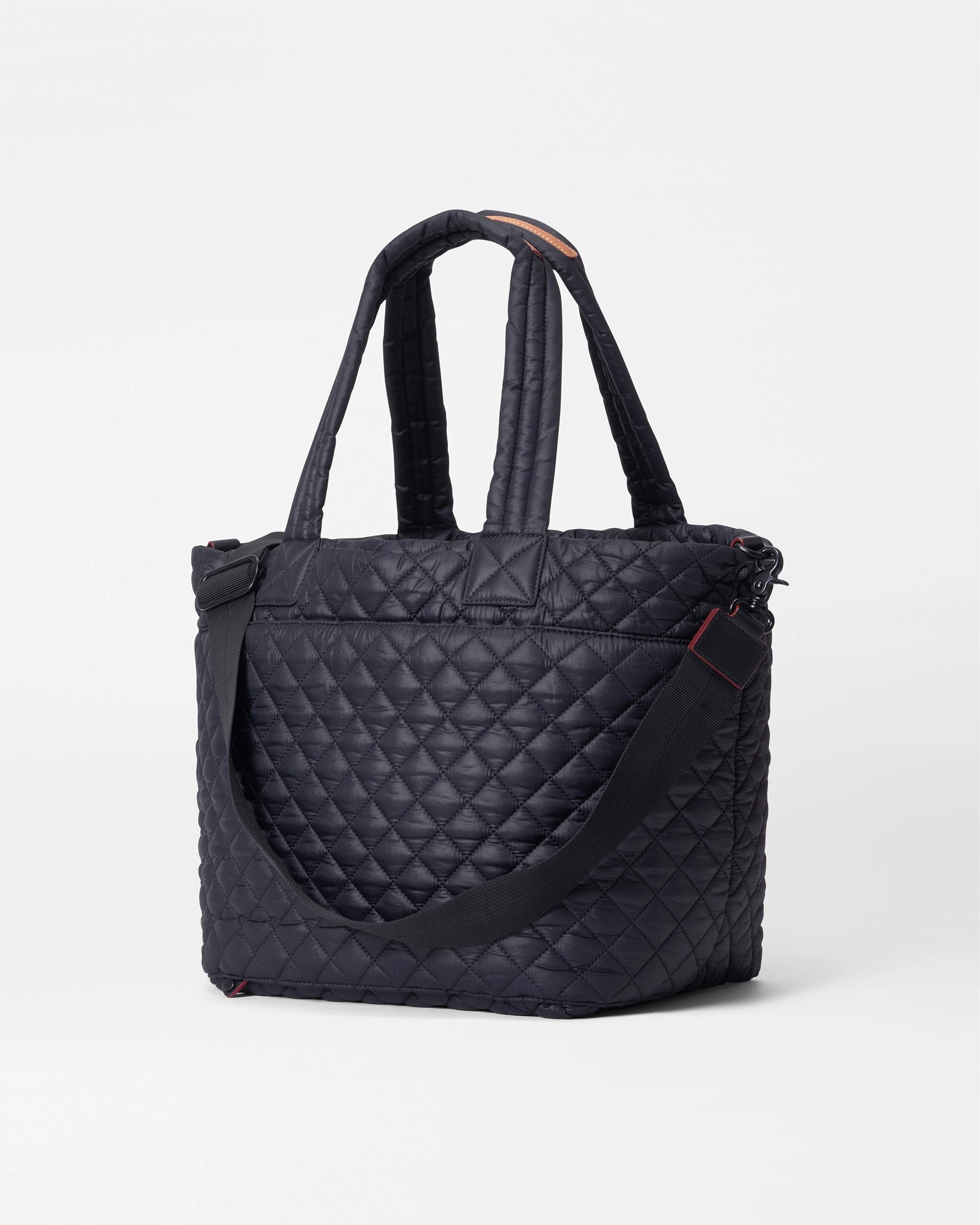 Black Medium Metro Tote Deluxe