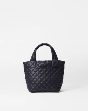Black Mini Metro Tote Deluxe