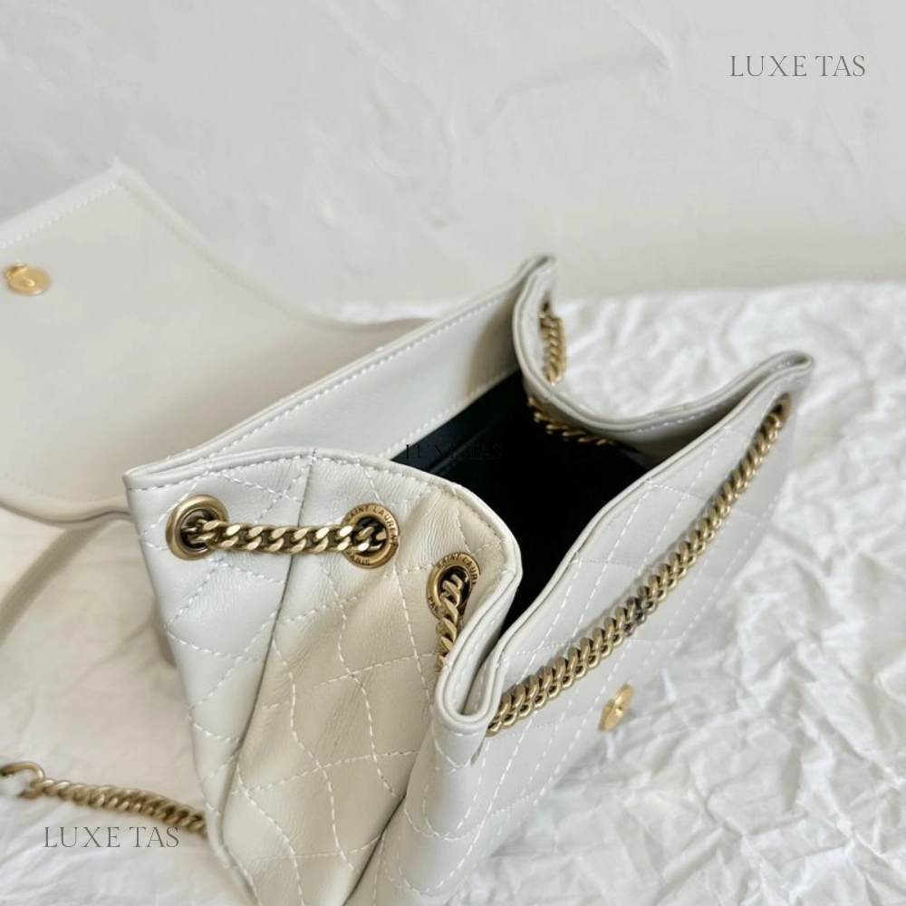Blanc Vintage Mini Nolita In Lambskin Leather Crossbody Bag for Women