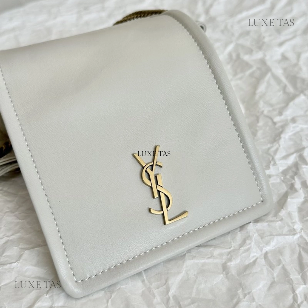 Blanc Vintage Mini Nolita In Lambskin Leather Crossbody Bag for Women