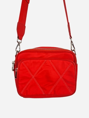 Blue Illusion Watermelon Quilted Pocket Camera Bag